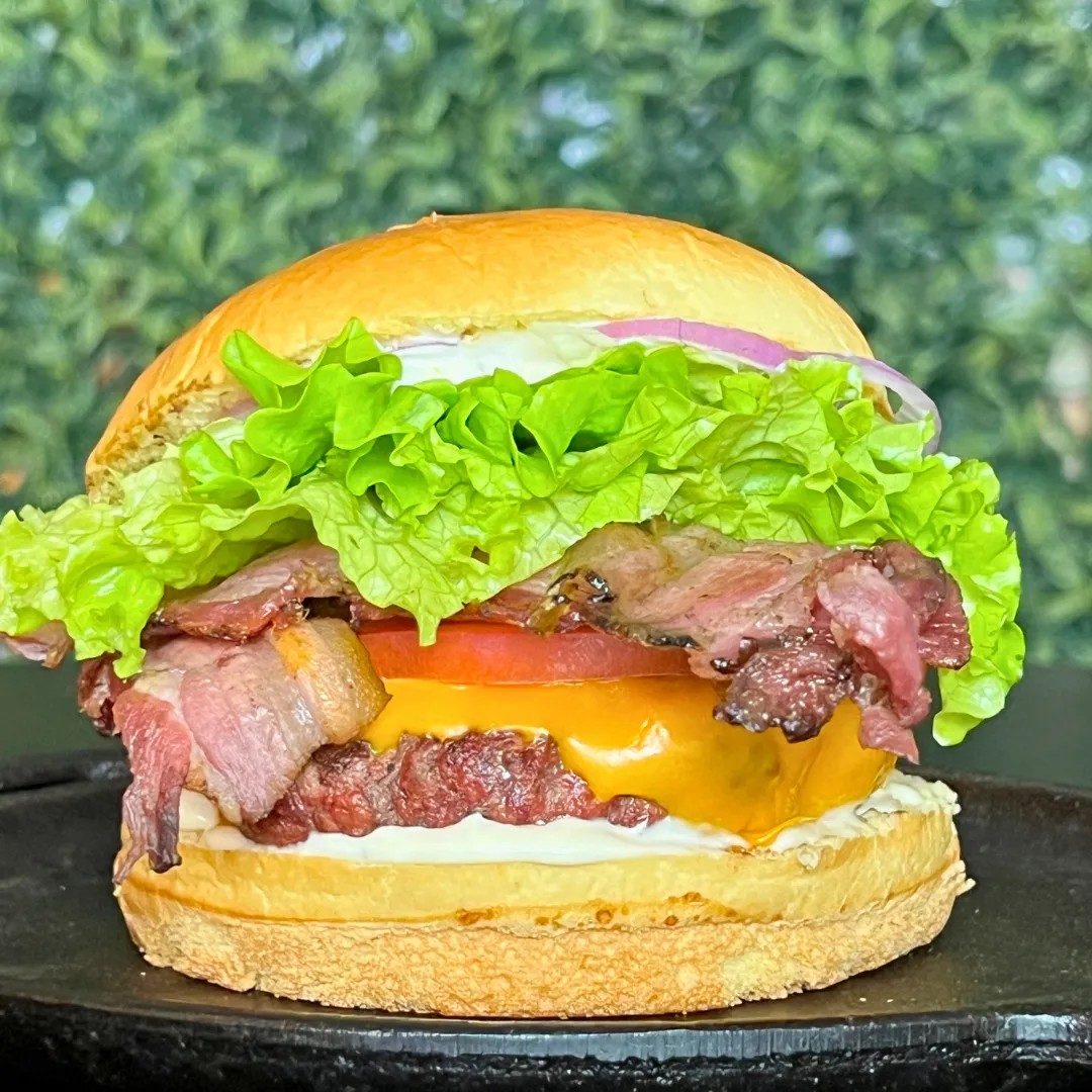 Hambúrguer Salada Bacon